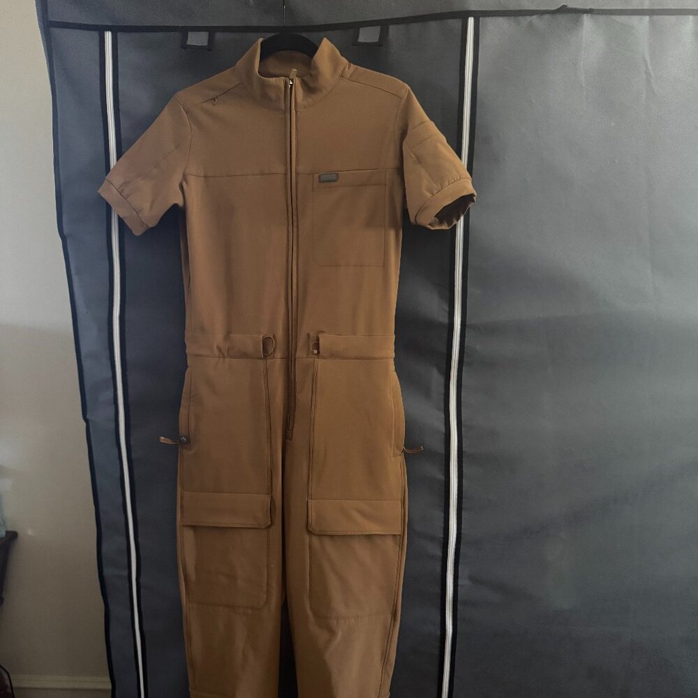 Figs 'Indestructable' Collection Jumpsuit Earth Small